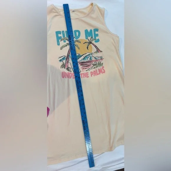 π Summer Graphic Mini Tank Sundress π - Picture 10 of 11